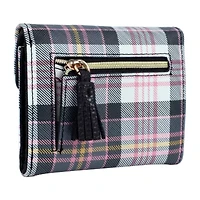 Julia Buxton Mini Trifold Womens RFID Blocking Wallet