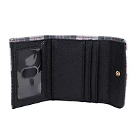 Julia Buxton Mini Trifold Womens RFID Blocking Wallet