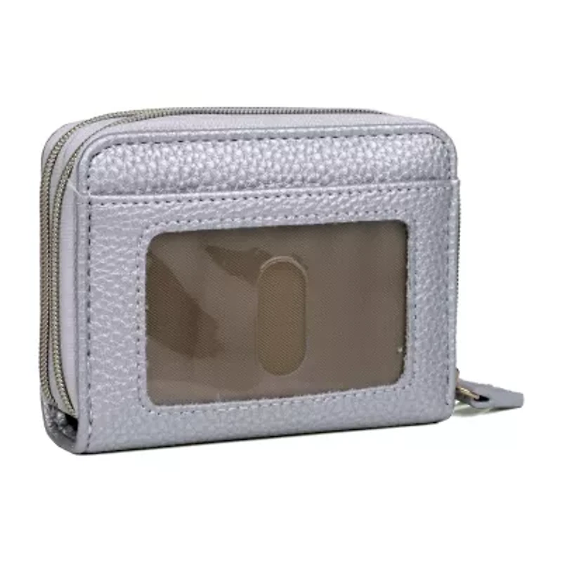 Julia Buxton Wizard Womens Rfid Blocking Accordian Wallet