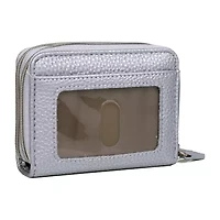 Julia Buxton Wizard Womens Rfid Blocking Accordian Wallet