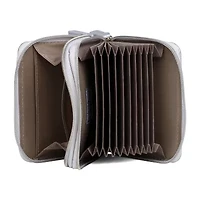 Julia Buxton Wizard Womens Rfid Blocking Accordian Wallet