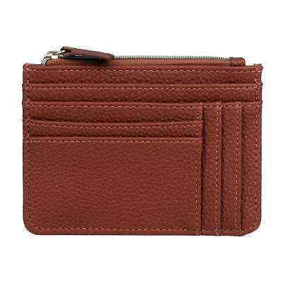 Julia Buxton Slot Coin Womens RFID Blocking Wallet