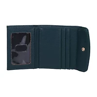 Julia Buxton Mini Trifold Womens Rfid Blocking Trifold Wallet