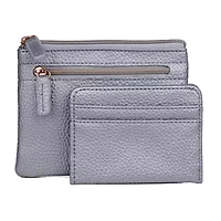 Julia Buxton Large Id Coin Case Womens Rfid Blocking Wallet