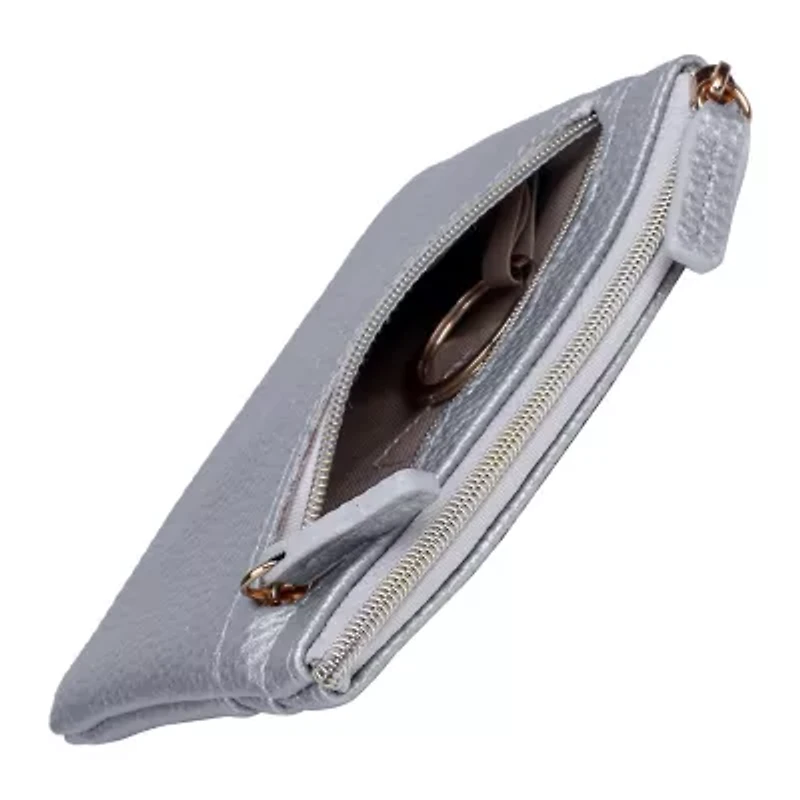 Julia Buxton Large Id Coin Case Womens Rfid Blocking Wallet