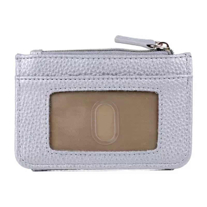 Julia Buxton Bifold Slim Card Case Womens Rfid Blocking Accordian Wallet