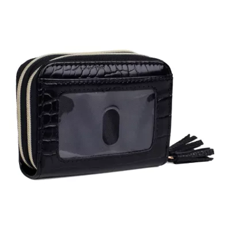 Julia Buxton Wizard Womens RFID Blocking Accordian Wallet