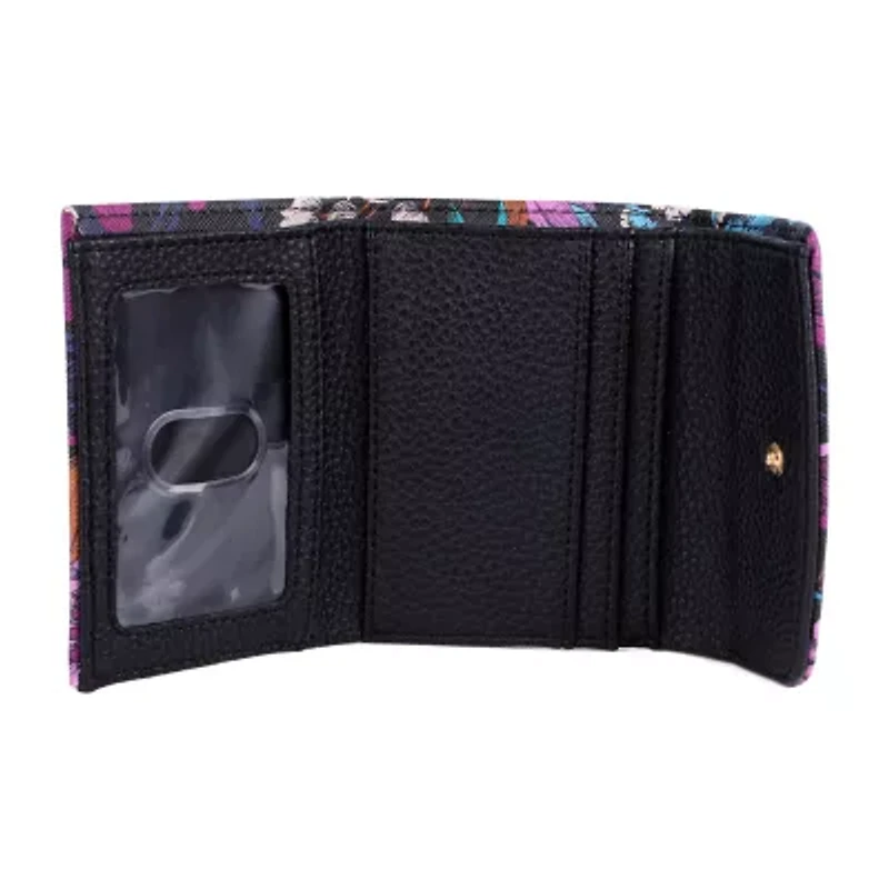 Julia Buxton Mini Trifold Womens Rfid Blocking Trifold Wallet