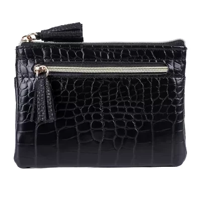 Julia Buxton Large Id Coin Case Womens RFID Blocking Wallet