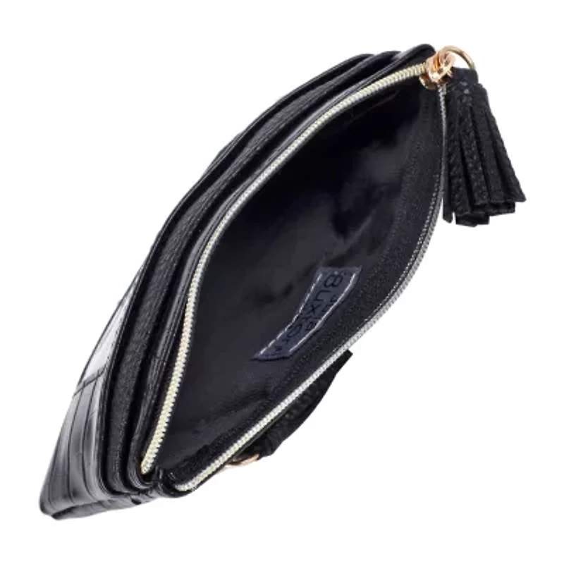 Julia Buxton Large Id Coin Case Womens RFID Blocking Wallet