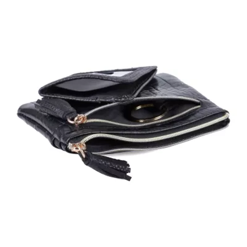 Julia Buxton Large Id Coin Case Womens RFID Blocking Wallet