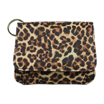 Julia Buxton Mini Flap Card Case Womens Rfid Blocking Wallet
