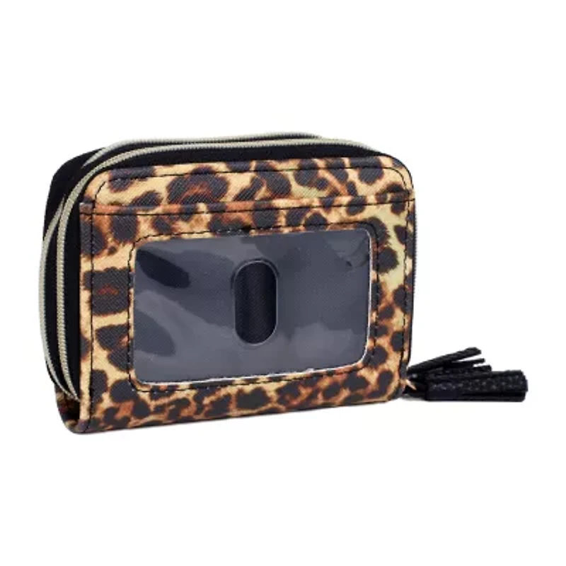 Julia Buxton Wizard Womens Rfid Blocking Accordian Wallet