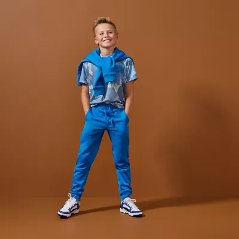 Xersion Little & Big Kid Boys Cuffed Regular Fit Fleece Jogger Pant