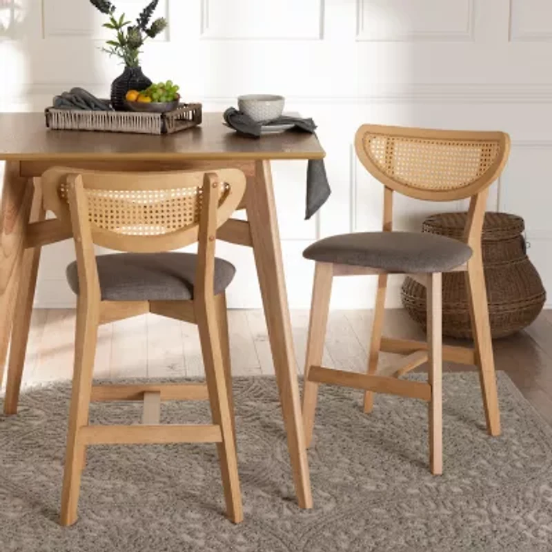 Dannell 2-pc. Counter Height Bar Stool