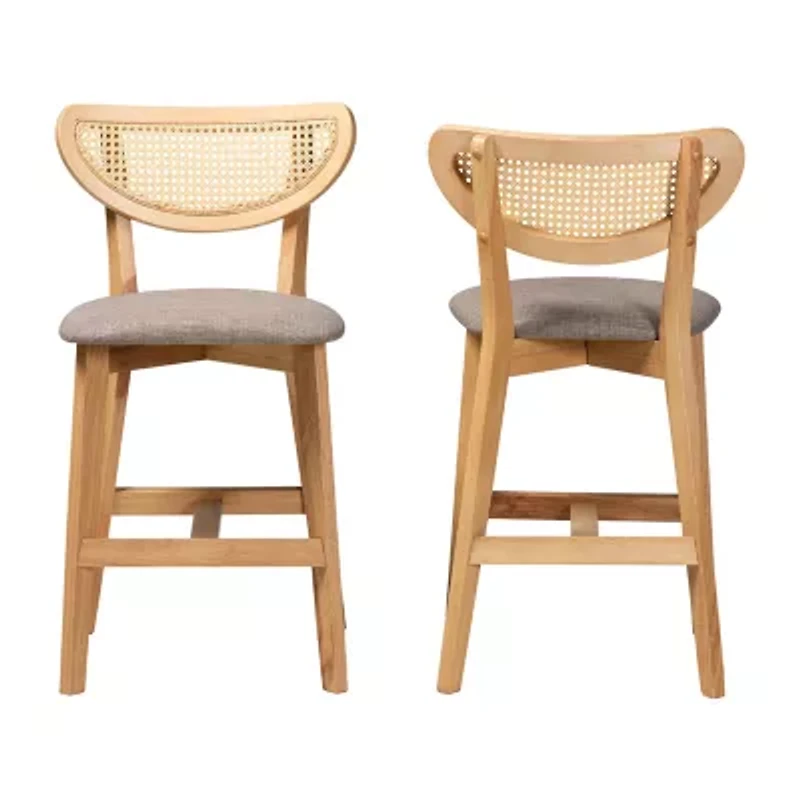 Dannell 2-pc. Counter Height Bar Stool