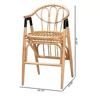 Cyntia Counter Height Bar Stool