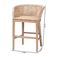 Papua Counter Height Bar Stool