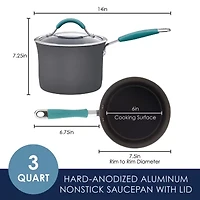 Rachael Ray Hard Anodized Sauce Pan