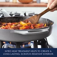 Rachael Ray NITRO Cast Iron 12" Skillet