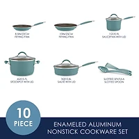 Rachael Ray Cucina -pc. Non-Stick Cookware Set
