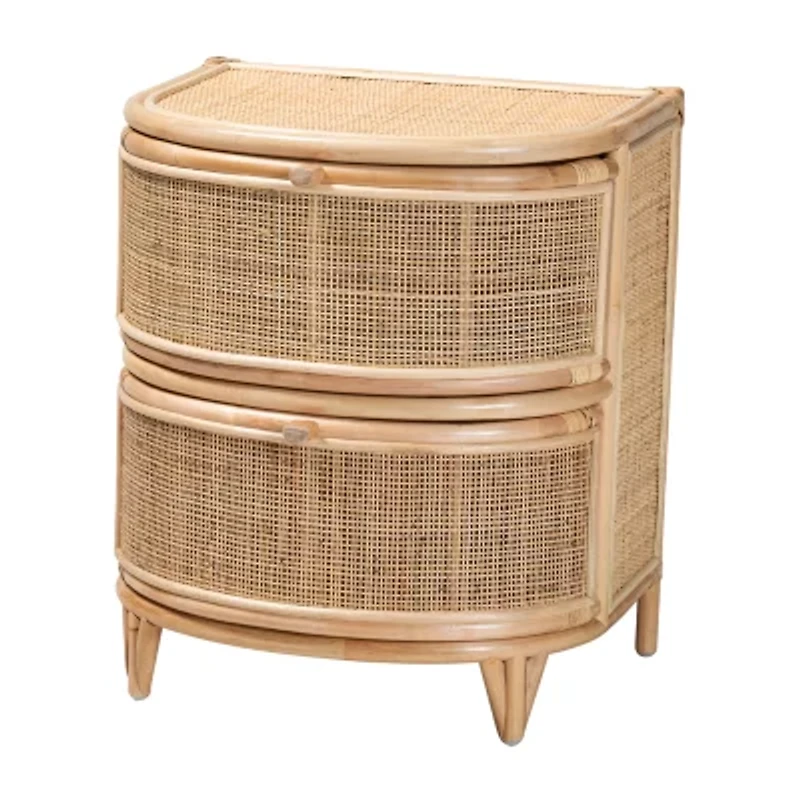 Oleta 2-Drawer Nightstand