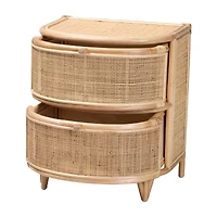 Oleta 2-Drawer Nightstand