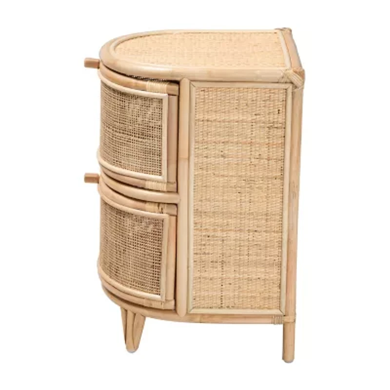 Oleta 2-Drawer Nightstand
