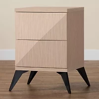 Draper 2-Drawer Nightstand