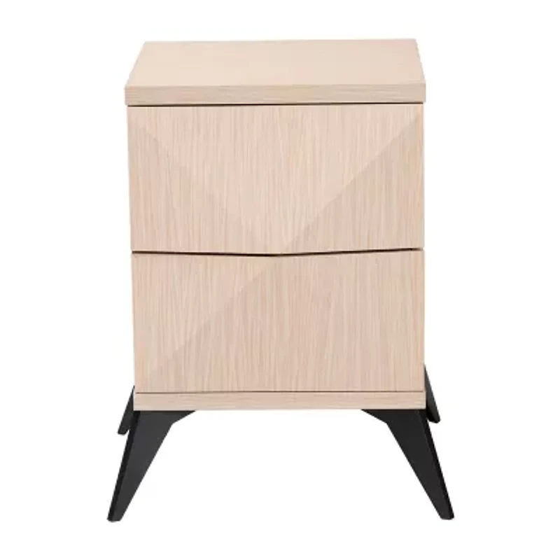 Draper 2-Drawer Nightstand