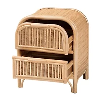 Adrika 2-Drawer Nightstand