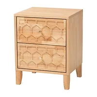 Hosea 2-Drawer Nightstand