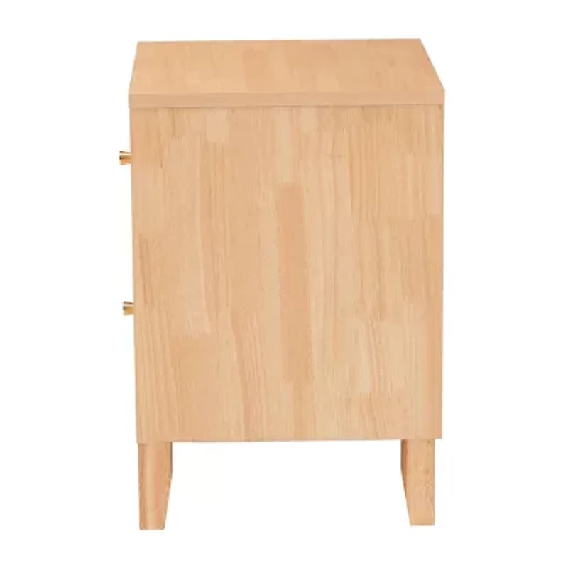 Hosea 2-Drawer Nightstand