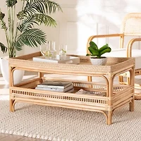 Lombok Rattan Coffee Table