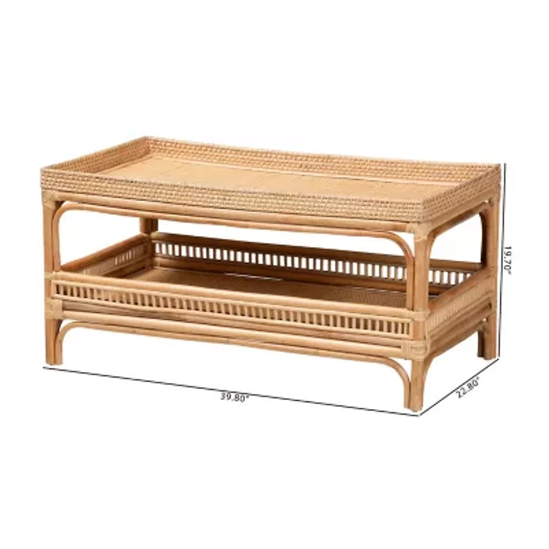 Lombok Rattan Coffee Table