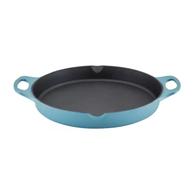 Rachael Ray Nitro Cast Iron 14" Skillet with Side Handles