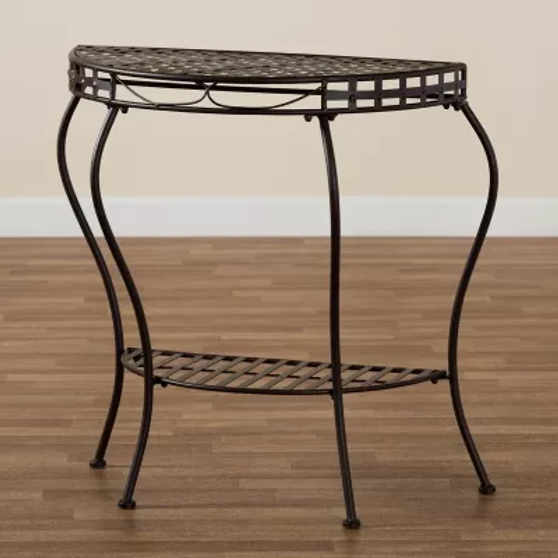 Laraine Metal Console Table