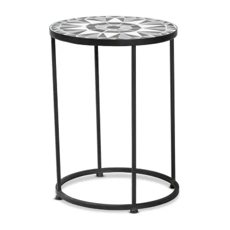 Kaden Glass Side Table