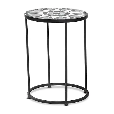 Kaden Glass Side Table
