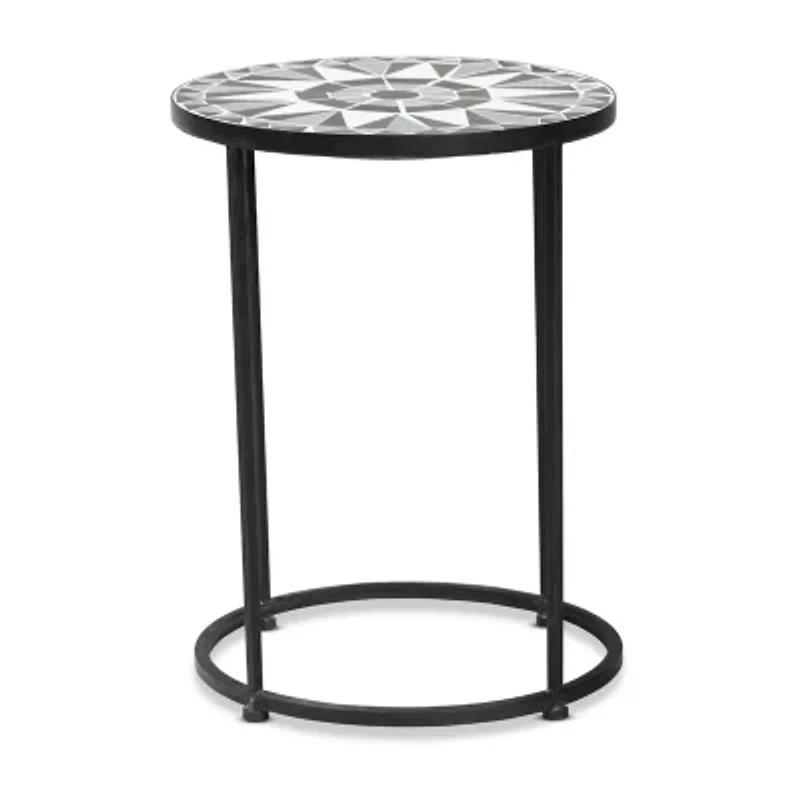 Kaden Glass Side Table