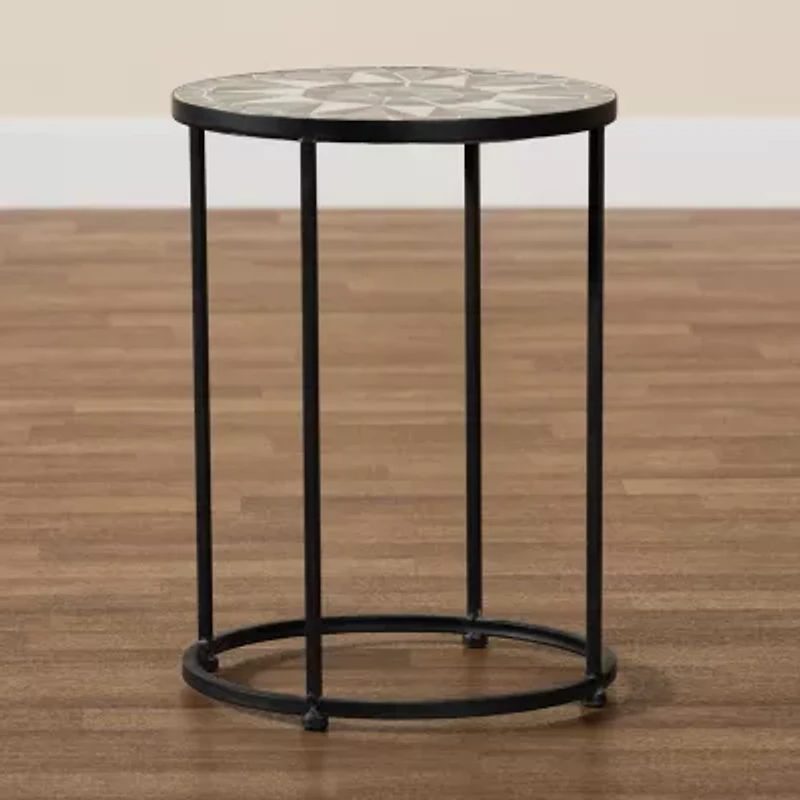 Kaden Glass Side Table