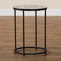 Kaden Glass Side Table