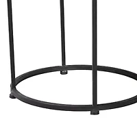 Kaden Glass Side Table