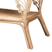 Bastet 2-Drawer Rattan Console Table