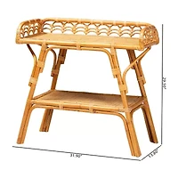 Nayana Rattan Console Table