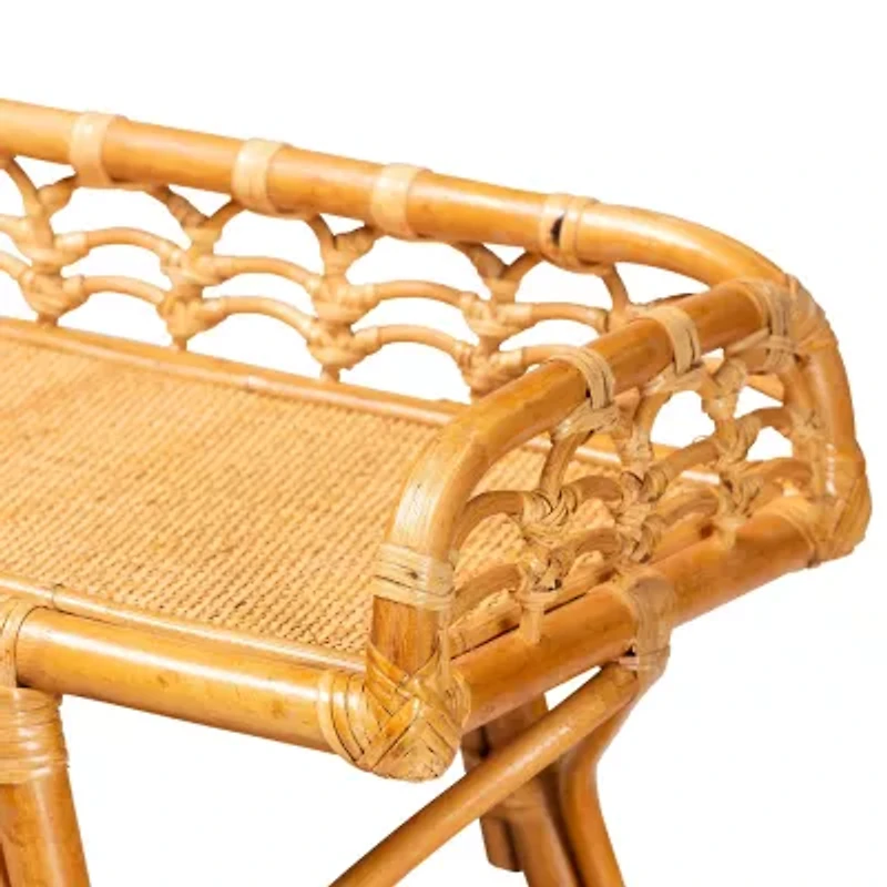 Nayana Rattan Console Table