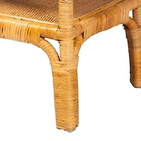 Savitri Rattan Console Table