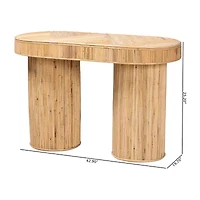 Iryna Rattan Console Table