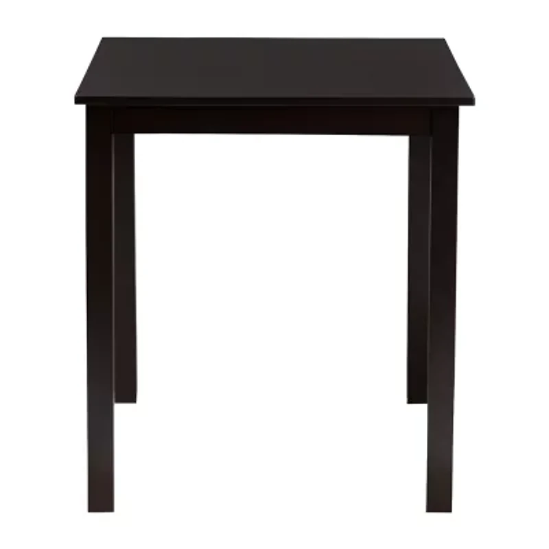 Eveline Rectangular Wood-Top Dining Table