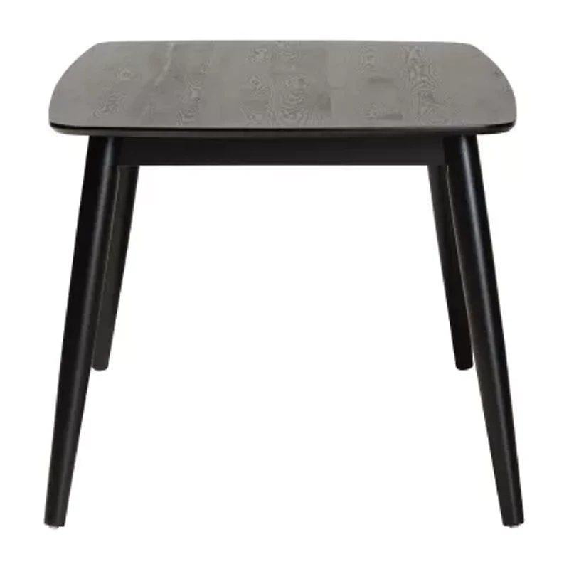 Flora Rectangular Wood-Top Dining Table